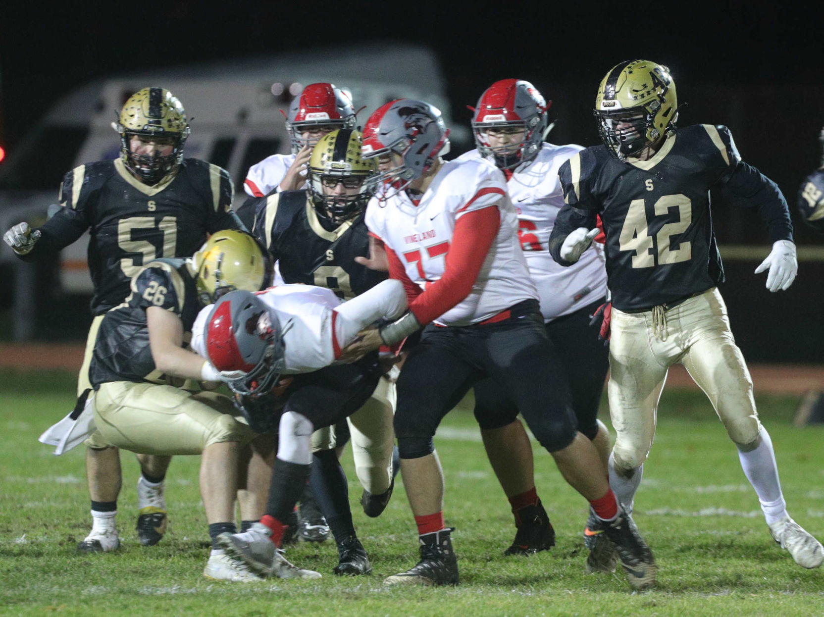 Southern vs Vineland football